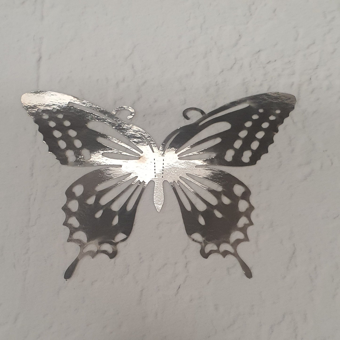 12PC Butterfly Silver - Assorted