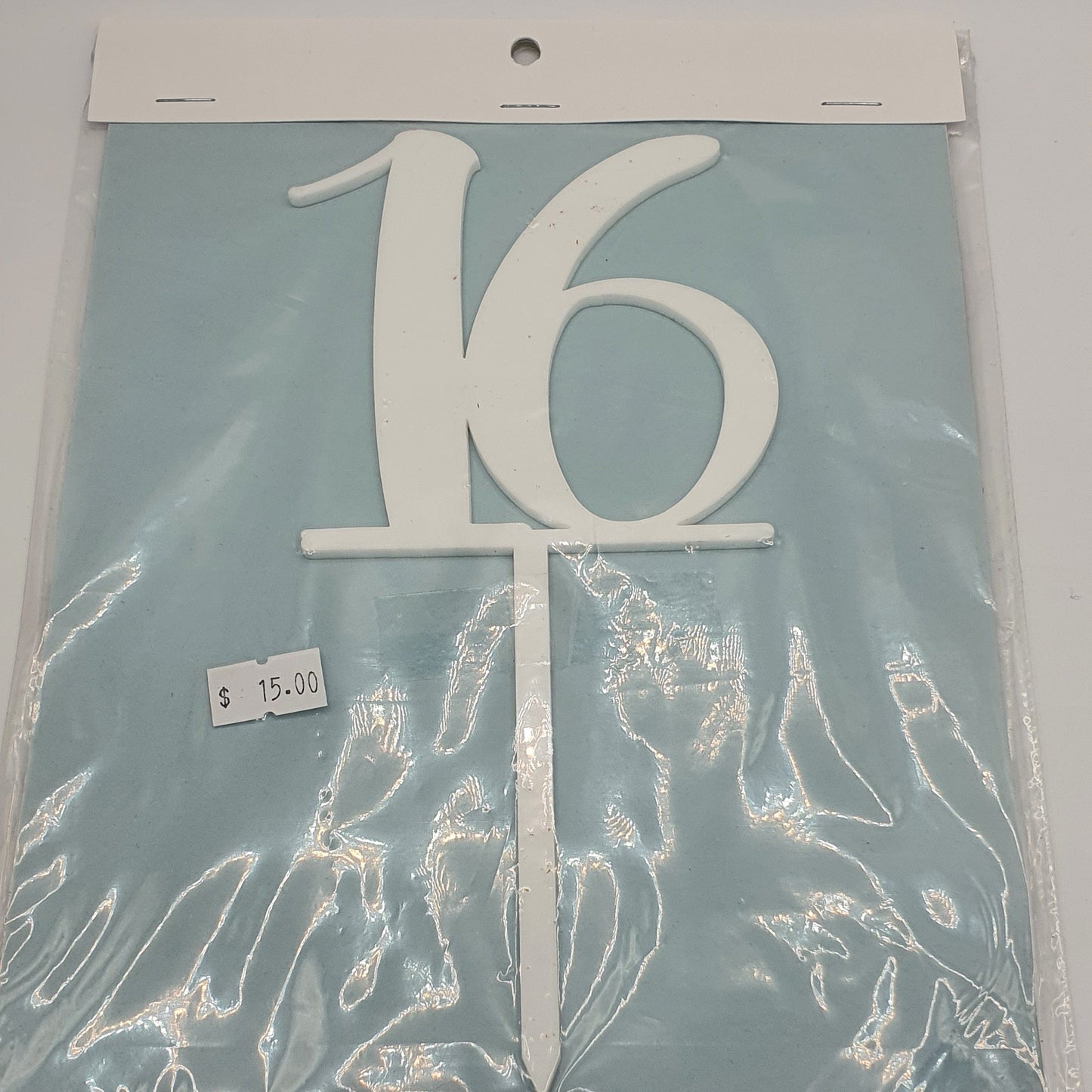 Assorted Number Toppers