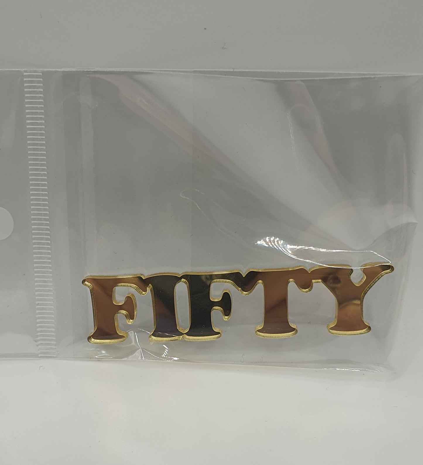 Acrylic Fropper - Numbers - Assorted