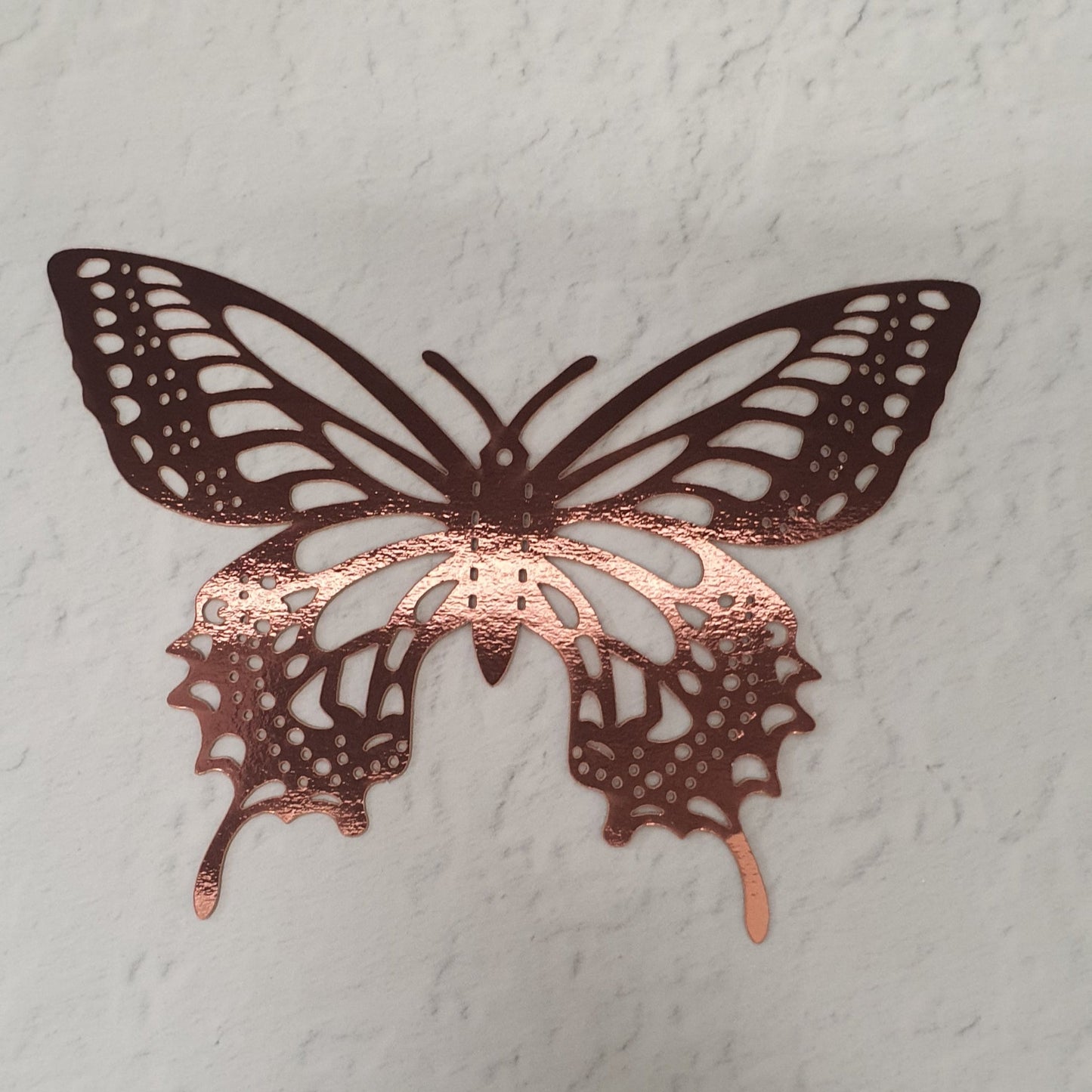 12PC Butterfly Rose Gold - Assorted