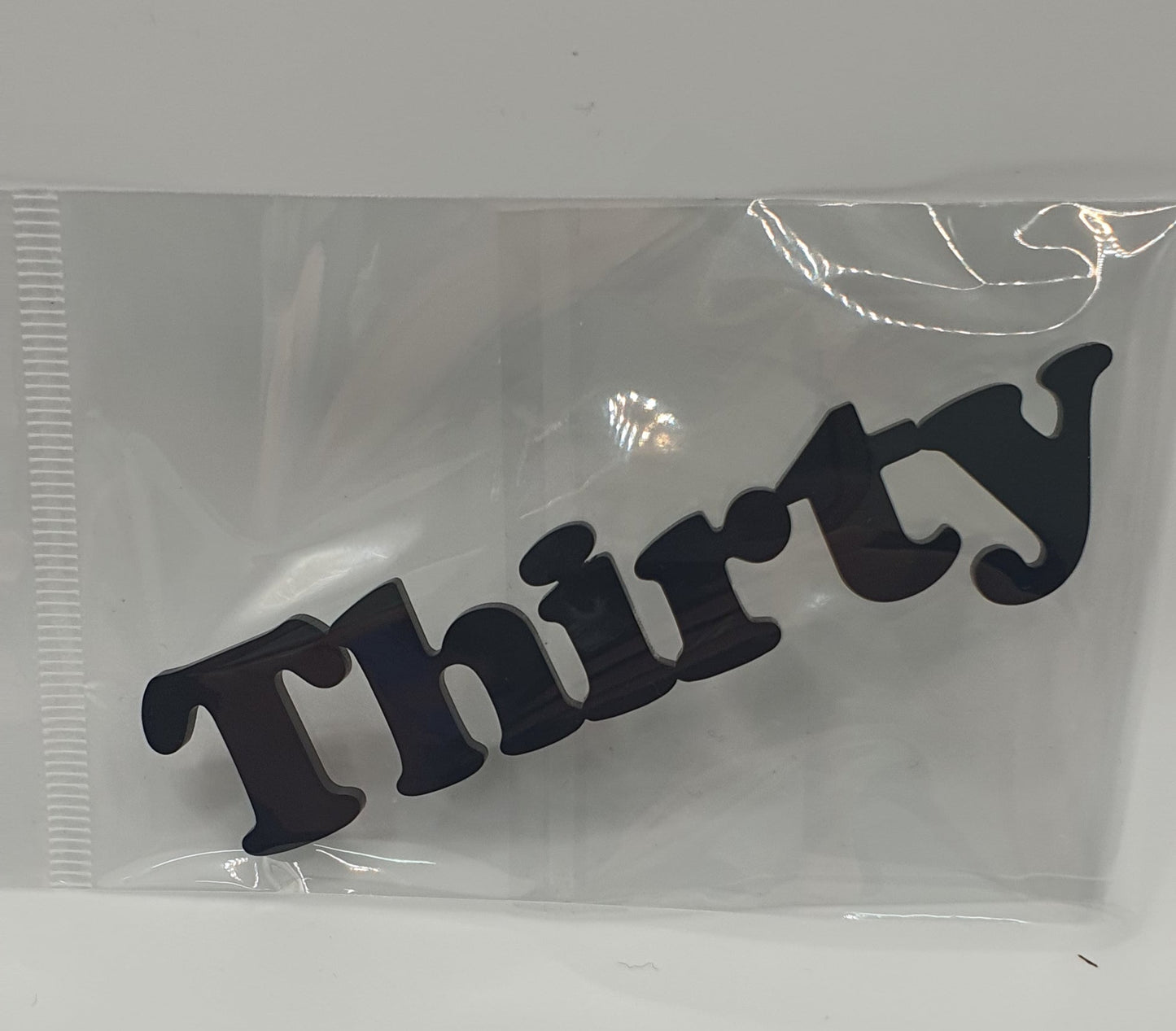 Acrylic Fropper - Numbers - Assorted