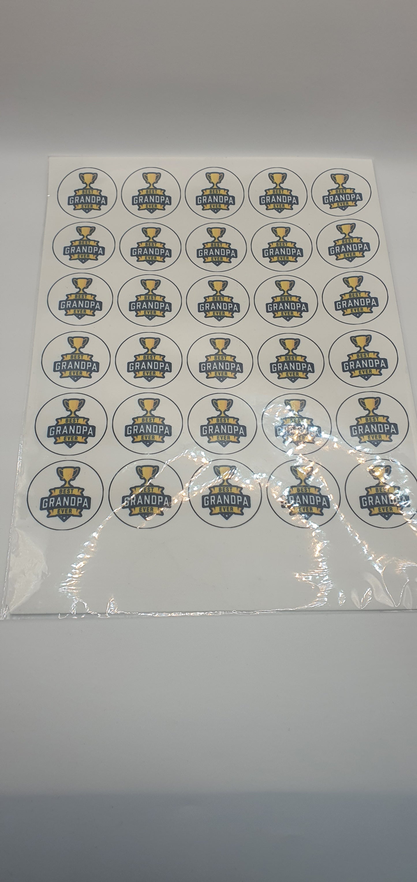 A4 Seconds Edible Images.