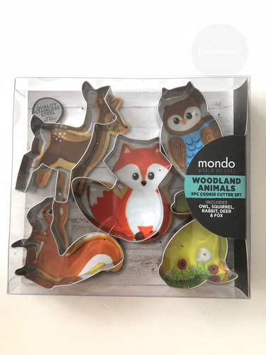 Mondo Cookie Cutter Set - Woodland Animals