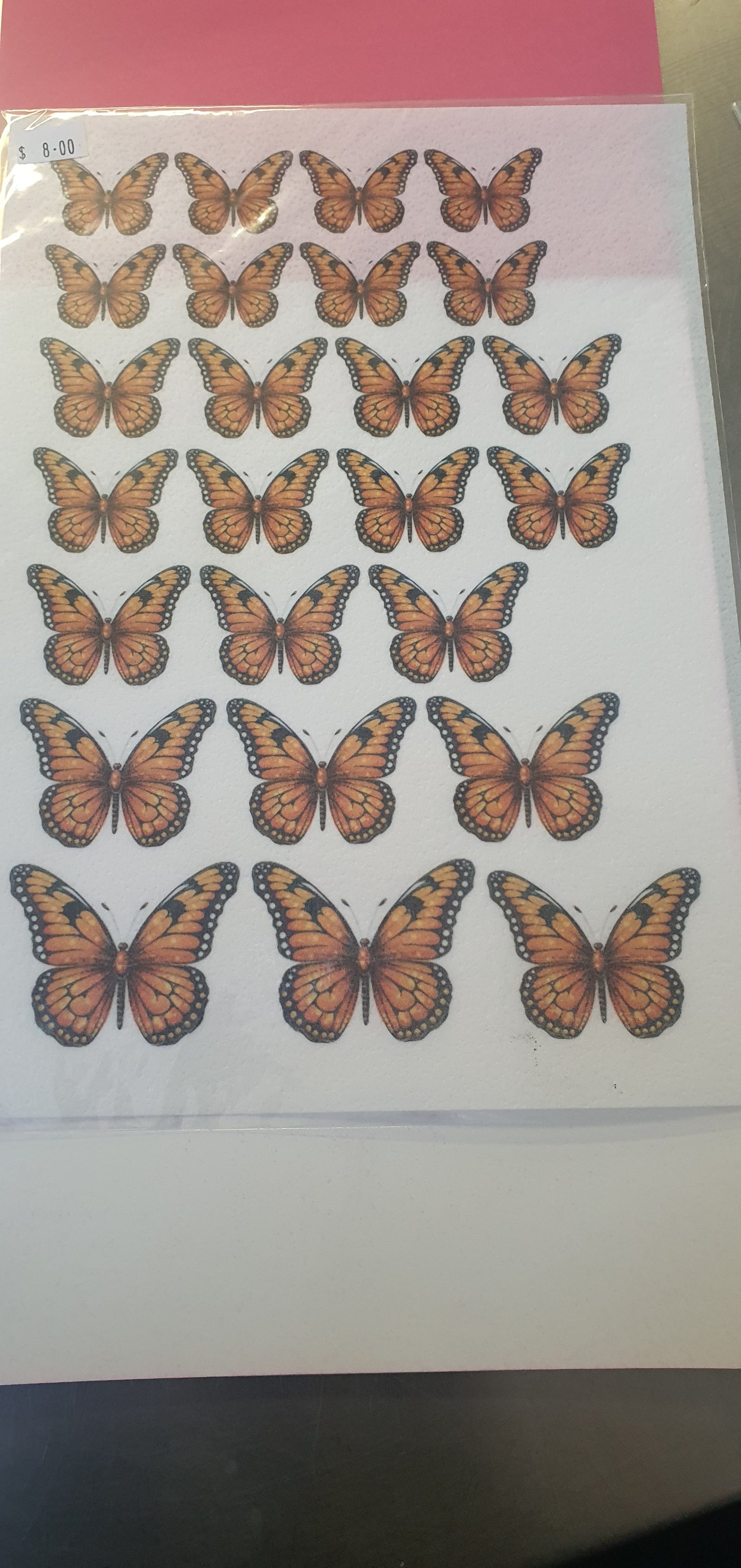 A4 Seconds Edible Images.