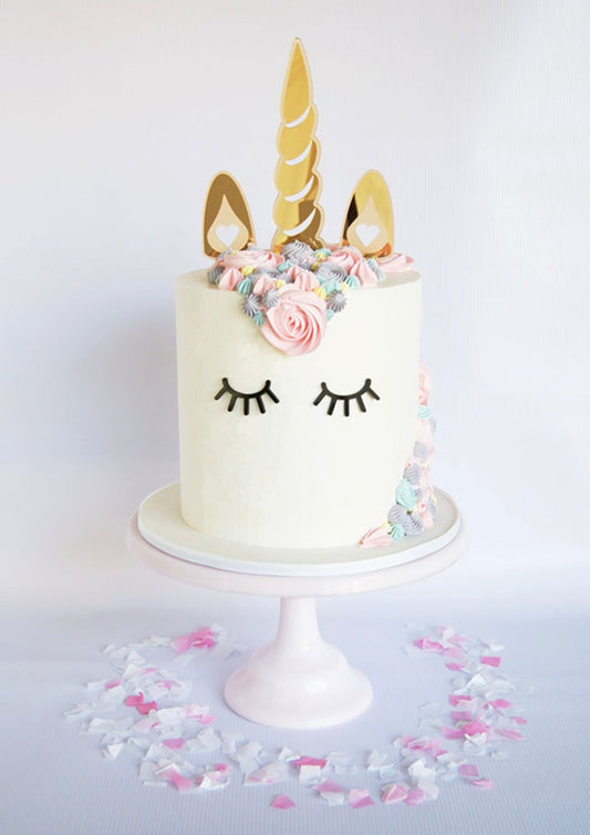 Acrylic Unicorn Cake Topper