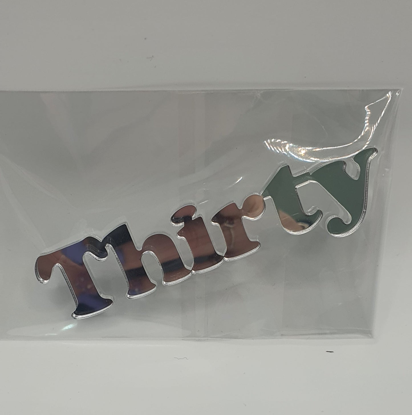 Acrylic Fropper - Numbers - Assorted