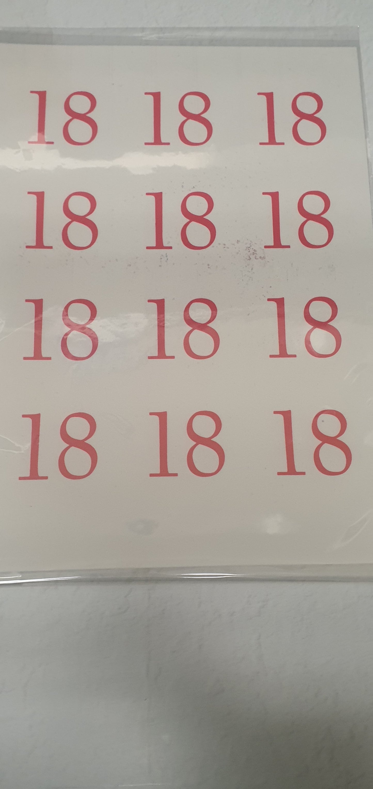 A4 Seconds Edible Images.