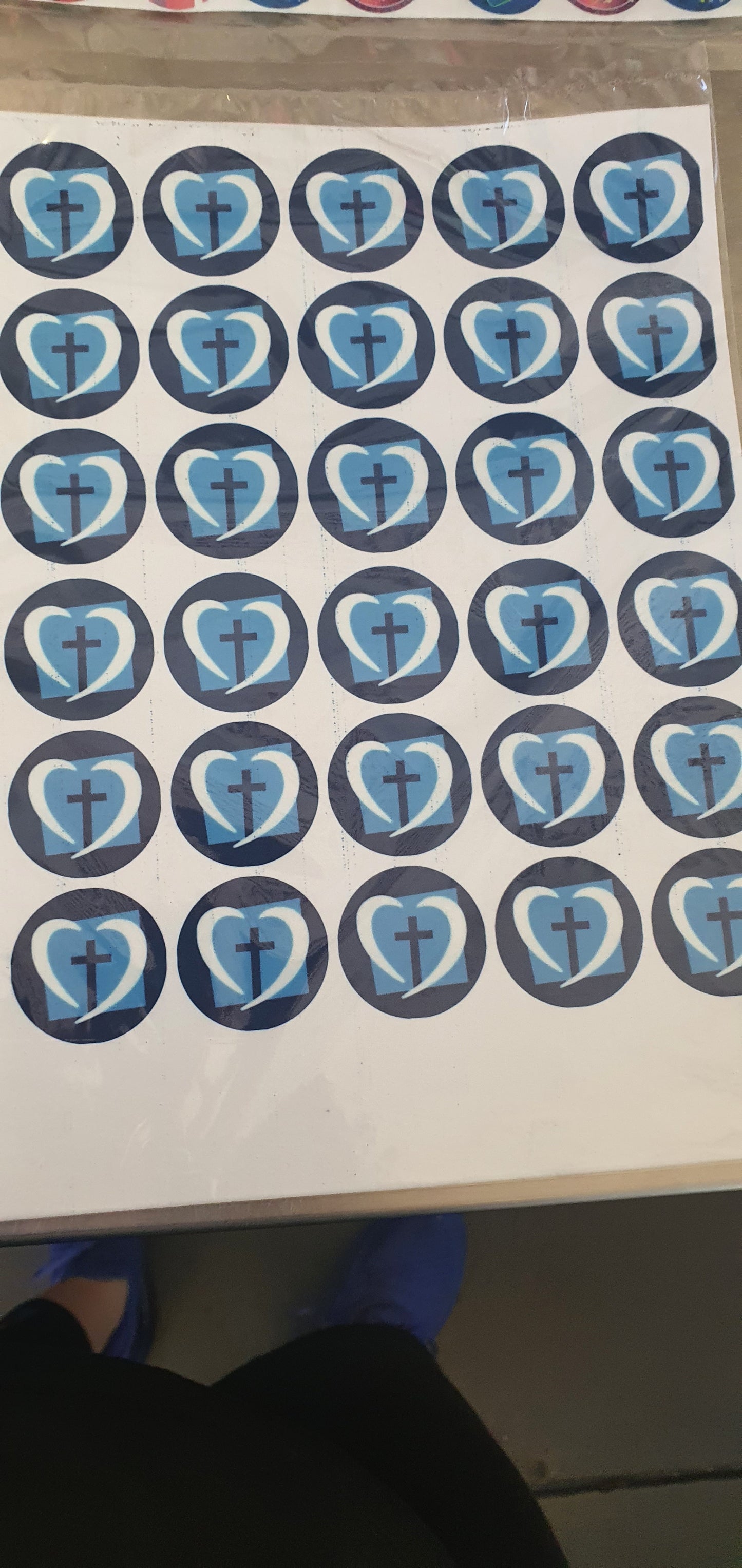 A4 Seconds Edible Images.