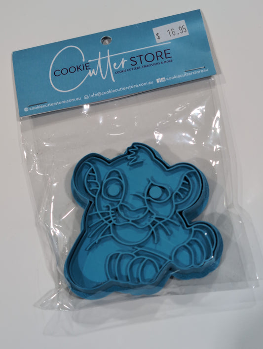 Cookie Cutter Store - Simba Cookie Cutter & Stamp *Last Ones*
