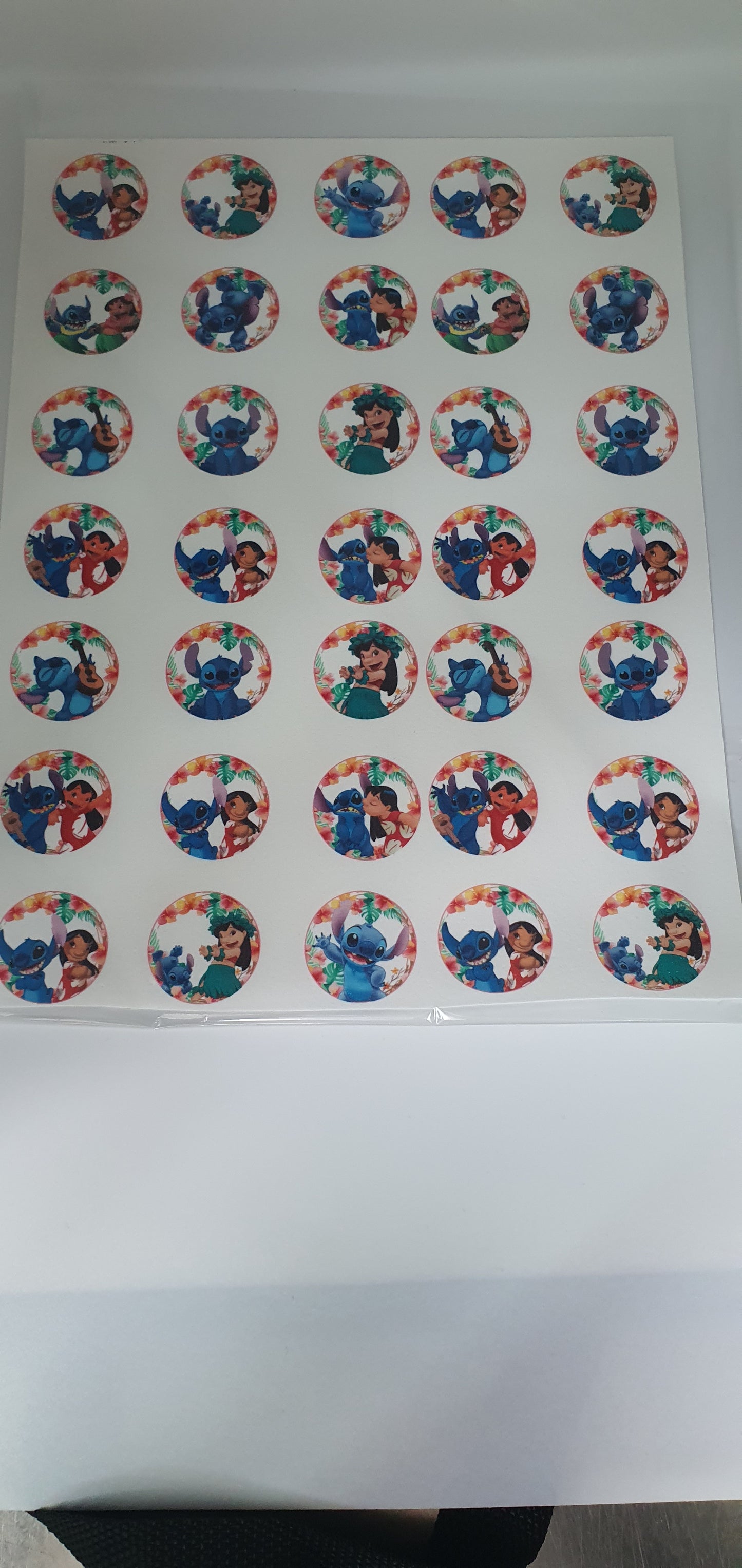 A4 Seconds Edible Images.