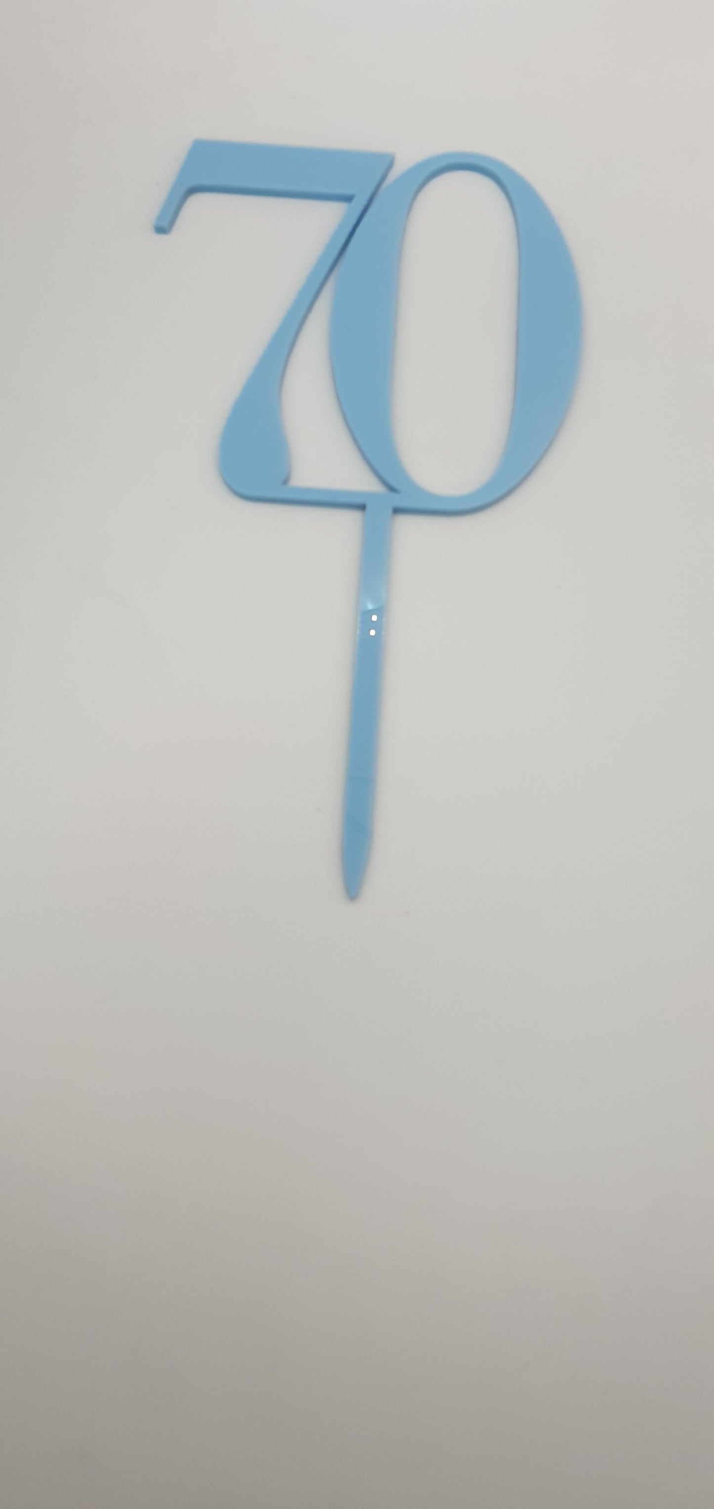 Acrylic 70 Topper - Blue