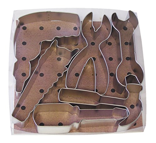 6pc Assorted Tool Cookie Cutter Set