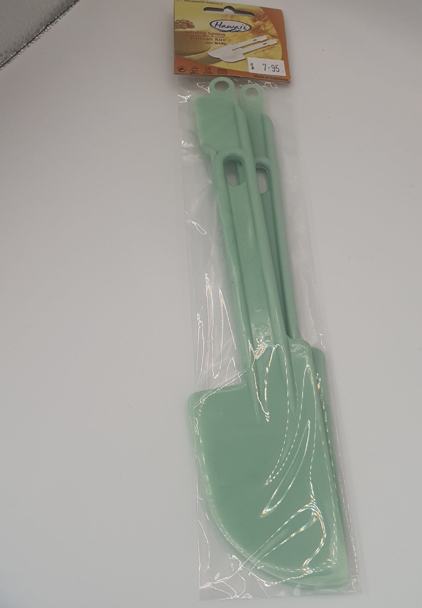 2Pk Stirring Spoon / Spatula - Assorted Colours