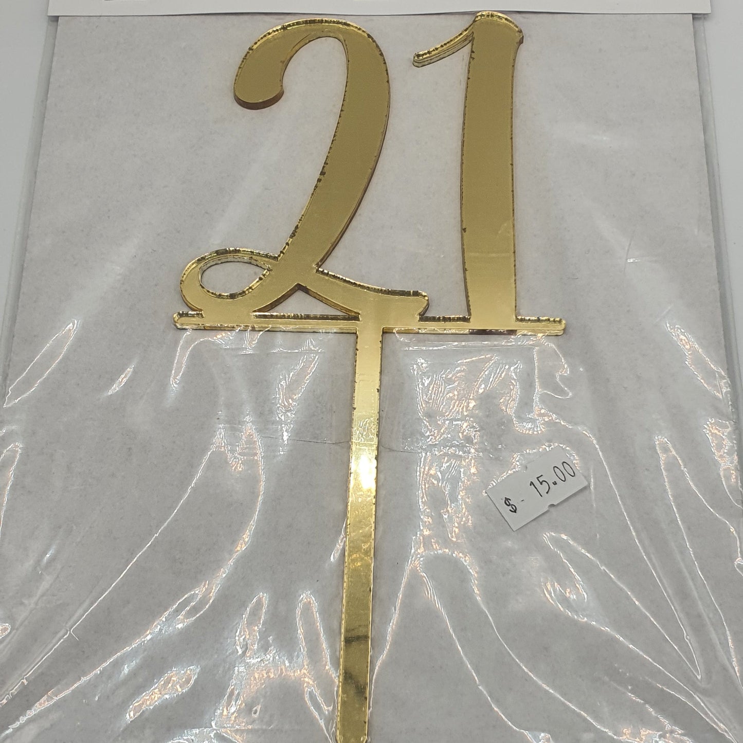 Assorted Number Toppers