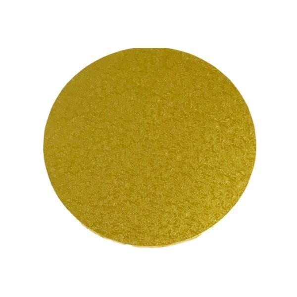 7" Gold Round Cake Board 5mm