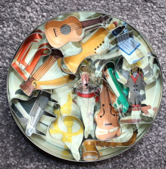 Loyal Tinplate Cutter Set - Music