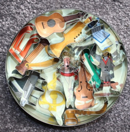 Loyal Tinplate Cutter Set - Music