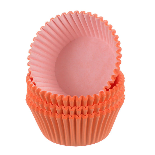 Halloween Baking Cups - Orange 100pk