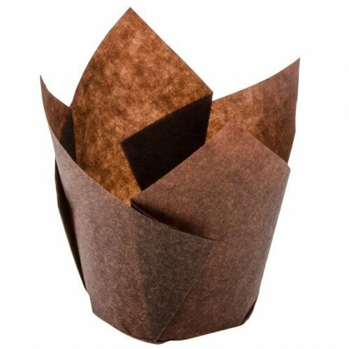 Muffin Wraps -  25Pk - Brown