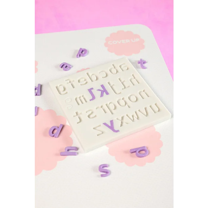 Savvy Shapes - Silicone Mould - Lower Case Alphabet