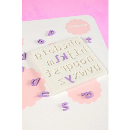Savvy Shapes - Silicone Mould - Lower Case Alphabet