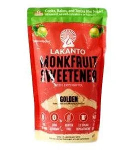 LAKANTO Golden Monkfruit Sweetener Raw Cane Sugar Replacement 500g