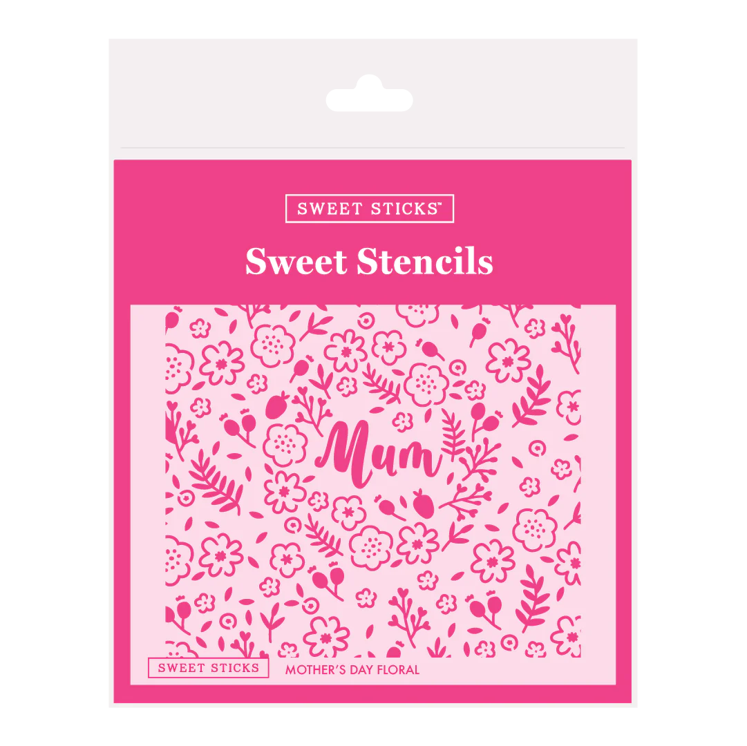 Sweet Sticks Stencil - Mother's Day Floral