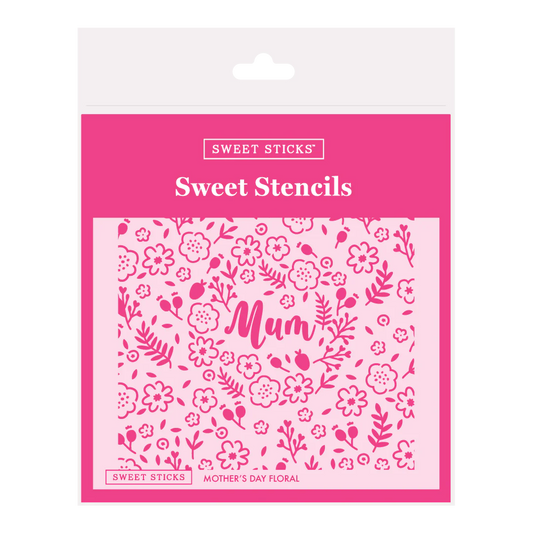 Sweet Sticks Stencil - Mother's Day Floral