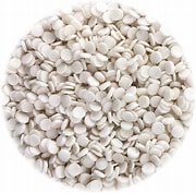 100g White Confetti - X-Small