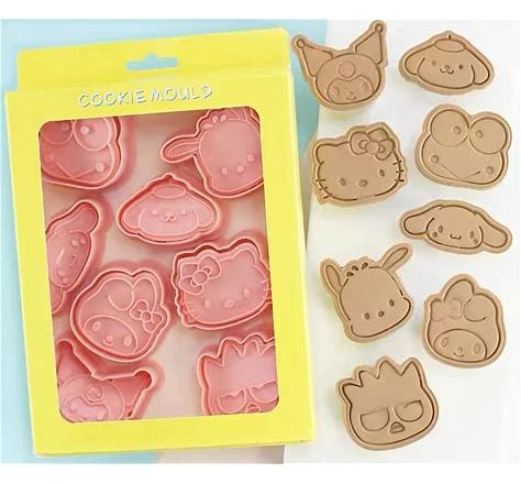 Hello Kitty Cookie Cutter 8pc