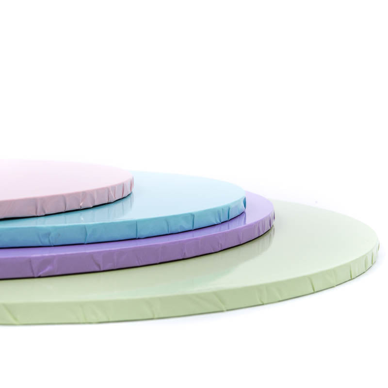 Pastel Lilac Round Masonite Board - 8" (20cm)