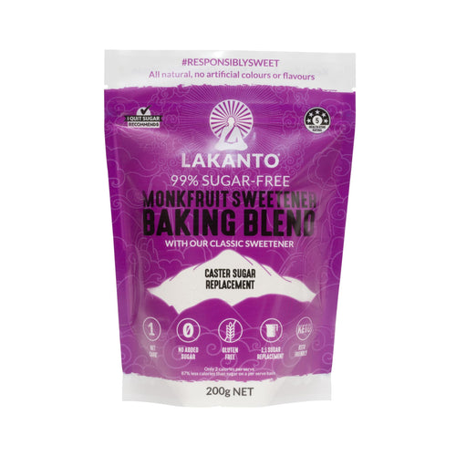 Lakanto Baking Blend Monkfruit Sweetener Caster Sugar Replacement 200g