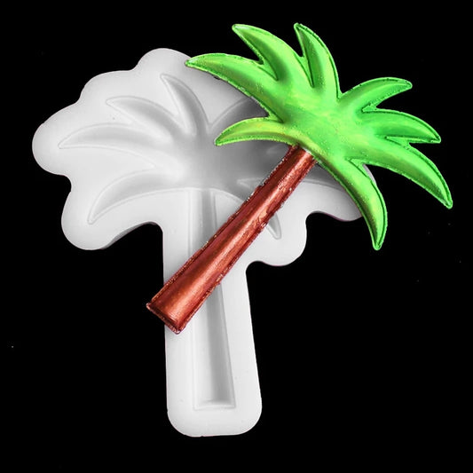 Silicone Mould - Palm Tree Style 2 - S345.
