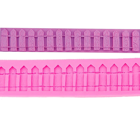 Silicone Mould - Picket Fence - S28.