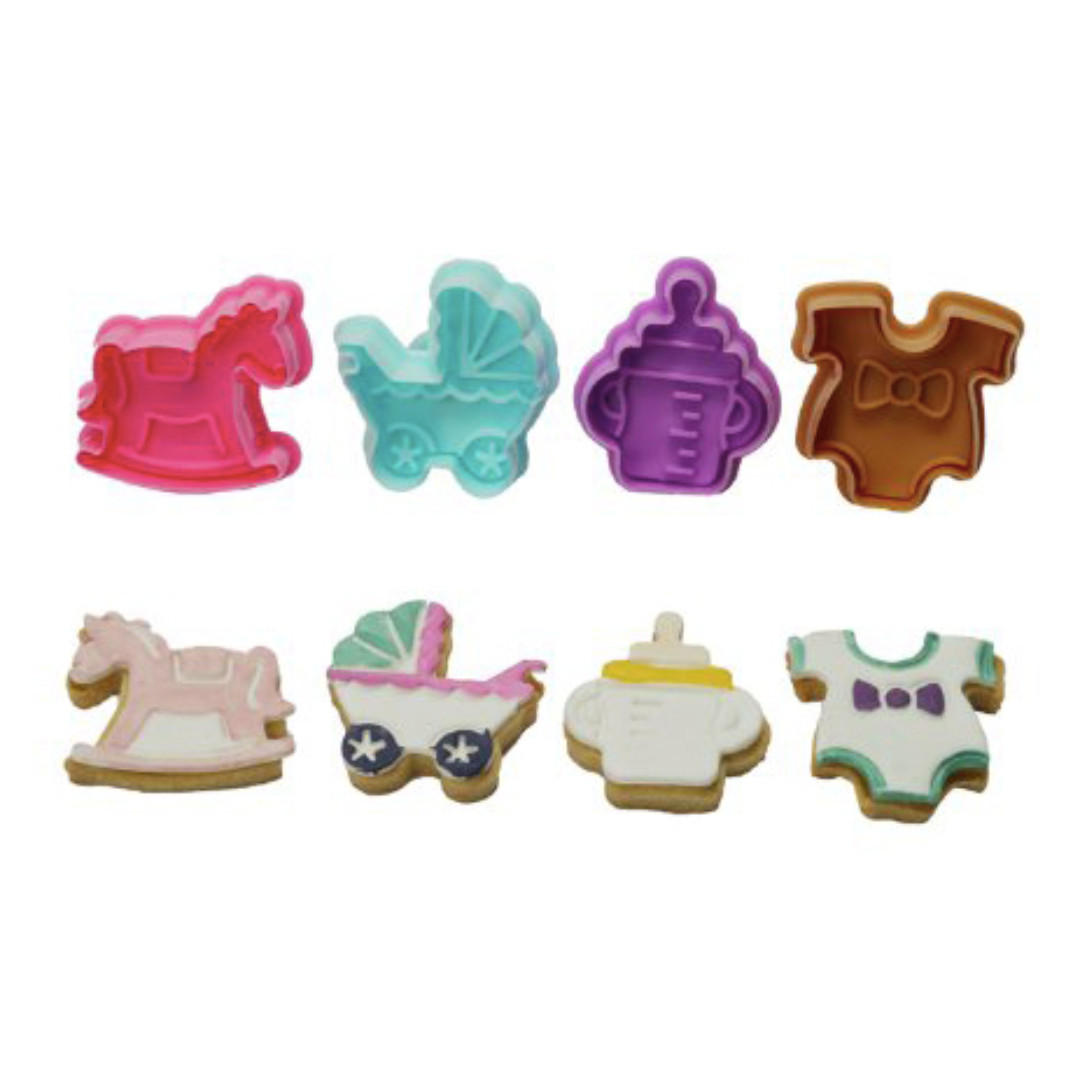 4PC Baby Plunger Cutter Set