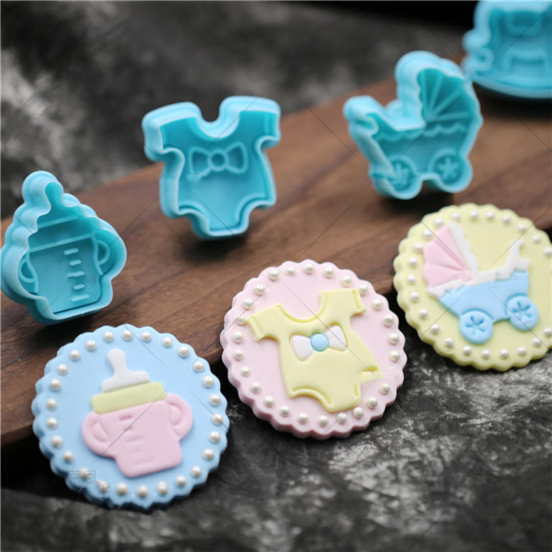 4PC Baby Plunger Cutter Set