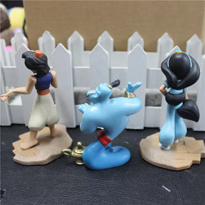 3PC Aladdin Figurine Set
