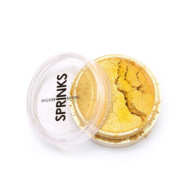 10ml Sprinks Lustre Dust - Bright Gold