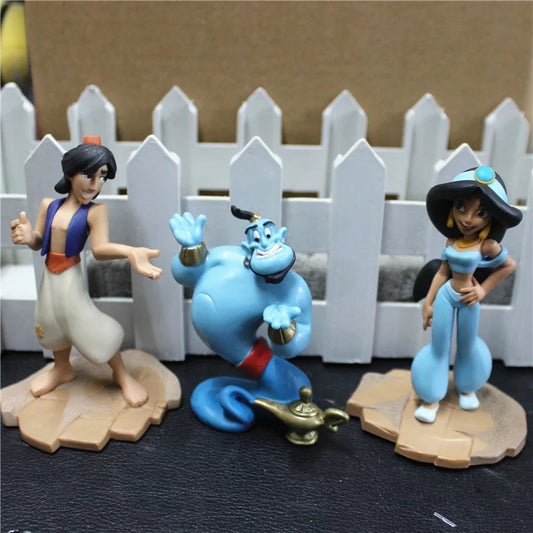 3PC Aladdin Figurine Set