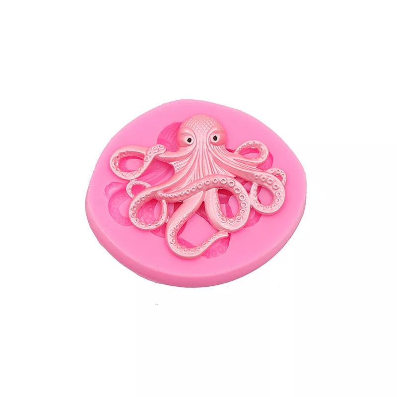 Silicone Mould - Octopus - S125