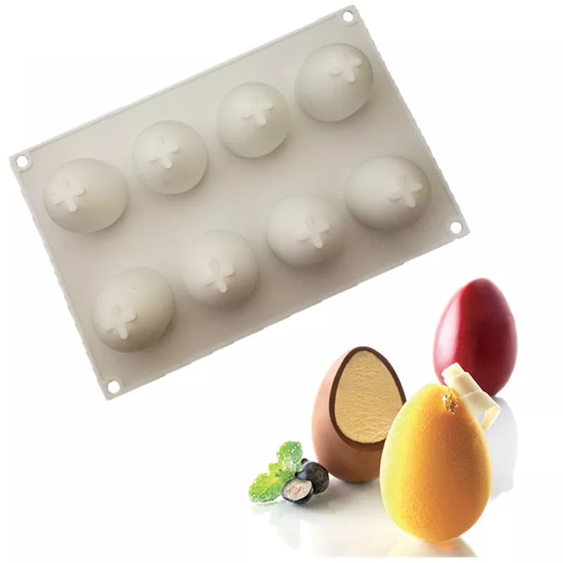 3D Easter Egg Silicone Chocolate Mould S286.