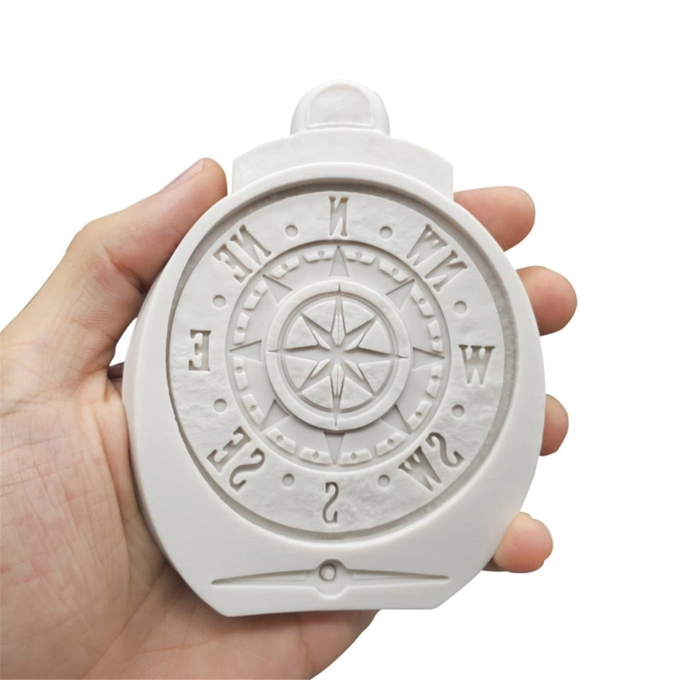 Silicone Mould - Compass - S398