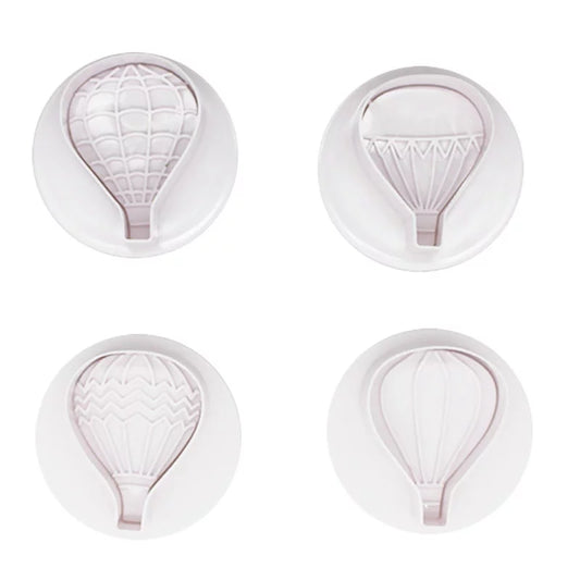 4PC Hot Air Balloon Plunger Cutter Set