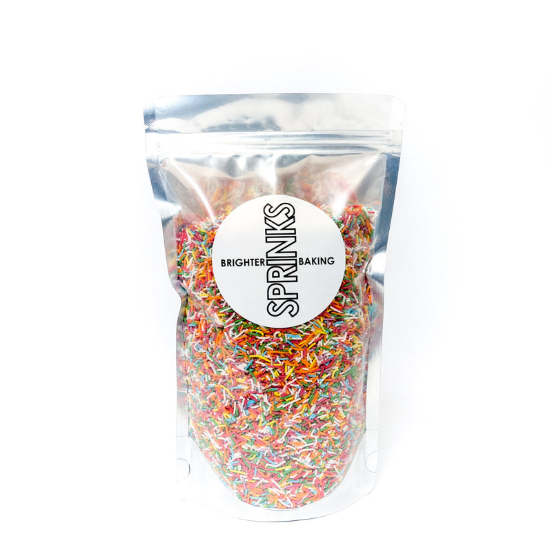 500g Sprinks 1mm Jimmies - Rainbow