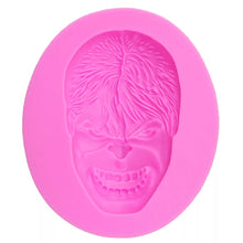 Silicone Mould - Hulk Face - S117