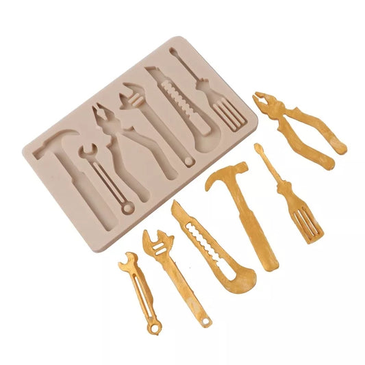 Silicone Mould - 6PC Assorted Tools - S415