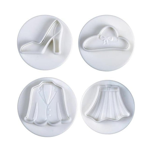 4PC Fashion Plunger Cutter Set