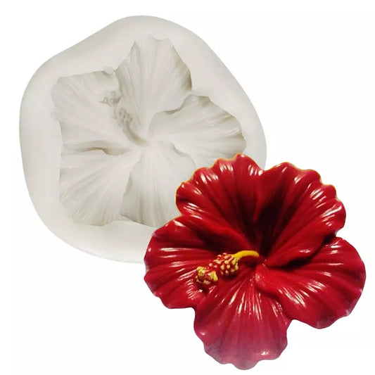 Silicone Mould - Hibiscus Flower - S427