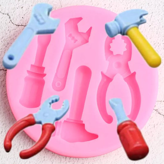 Silicone Mould - Assorted Tools - S188.