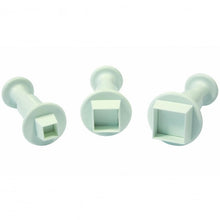 3PC Square Plunger Cutter Set